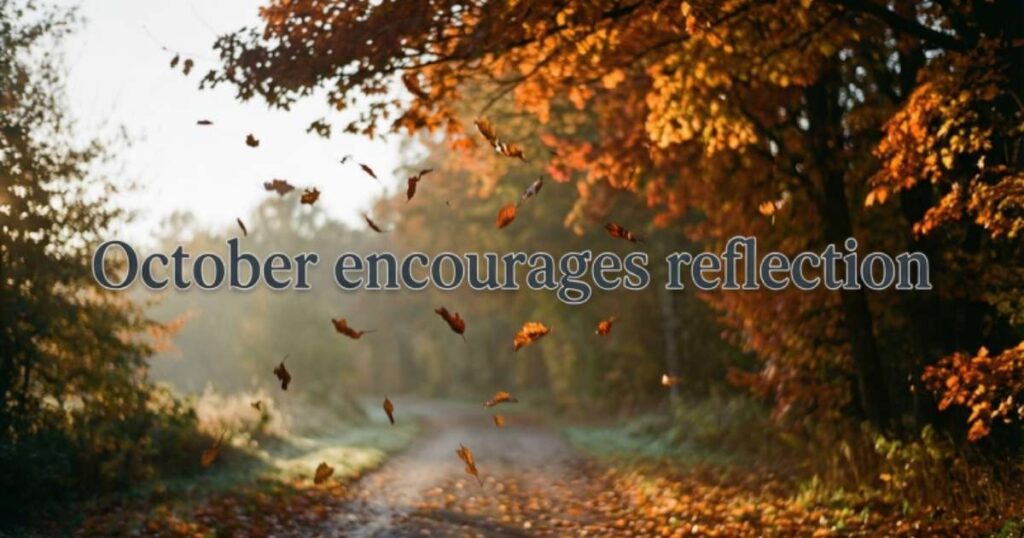 Inspirational October Quotes
