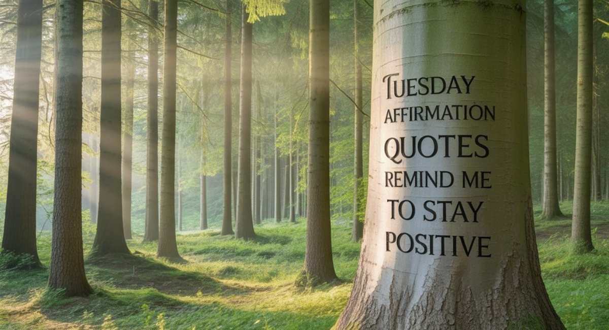 Tuesday Is The Perfect Day For Affirmations