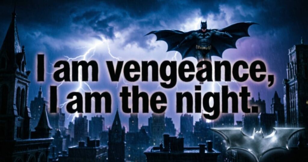 BEST BATMAN QUOTES AND FAMOUS LINES