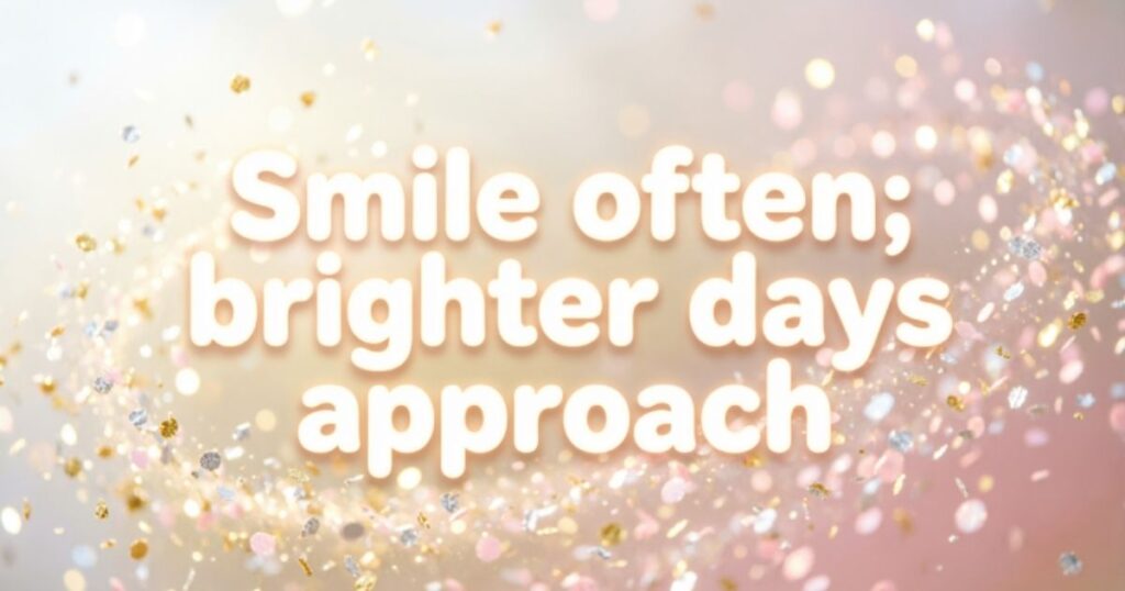 QUOTES THAT ENCOURAGE SMILING
