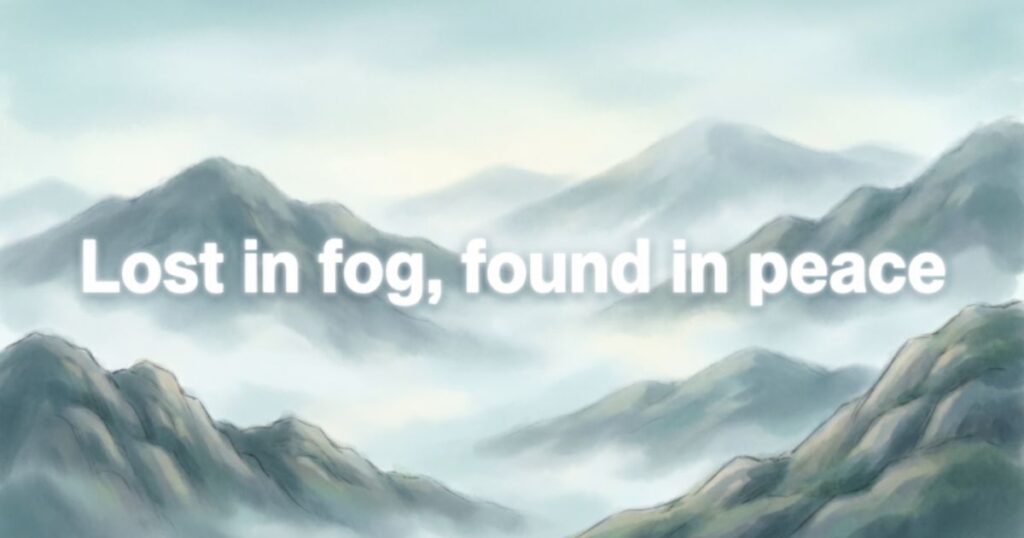 Foggy Morning Quotes For Instagram
