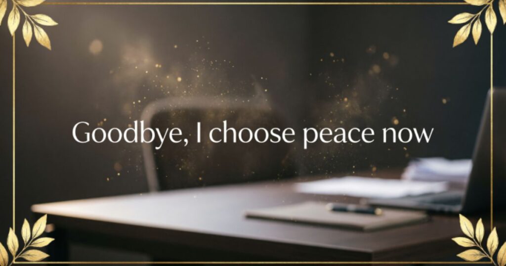 SHORT FINAL GOODBYE NARCISSIST QUOTES
