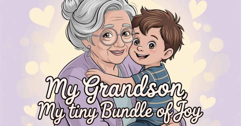 CUTE GRANDSON CAPTIONS FROM GRANDMA
